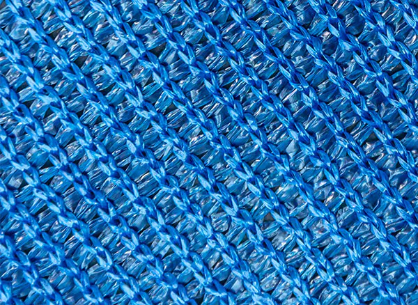 Home blue shade net