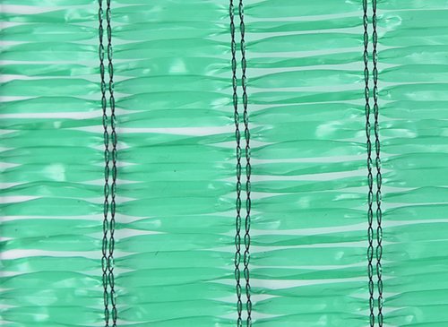 flat woven green