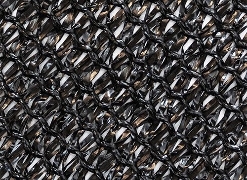 red side black shade net